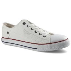 Białe Trampki Big Star Męskie Lekkie Półbuty. Białe półbuty męskie Big Star, z jeansu, bez zapięcia. Za 95.00 zł.
