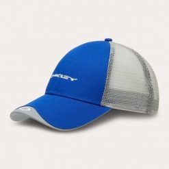 Czapka z daszkiem unisex Oakley CLASSIC TRUCKER niebieska FOS901343-670. Niebieskie czapki z daszkiem damskie Oakley, bez wzorów. Za 119.54 zł.