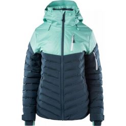 Kurtka narciarska damska Elbrus Estella. Niebieskie kurtki narciarskie i snowboardowe damskie ELBRUS, bez wzorów, bez kaptura, narciarskie. Za 715.35 zł.