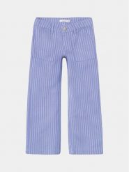 NAME IT Spodnie materiałowe Bella 13224809 Niebieski Wide Leg. Niebieskie spodnie dziewczęce Name it, z bawełny. Za 119.99 zł.
