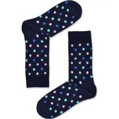 Skarpety Happy Socks 3PAK SXFIO08-1301. Skarpetki męskie Happy Socks, bez wzorów, z bawełny. Za 87.46 zł.