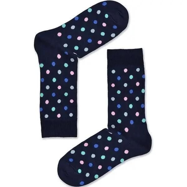 Skarpety Happy Socks 3PAK SXFIO08-1301. Skarpetki męskie Happy Socks, bez wzorów, z bawełny. Za 87.46 zł.