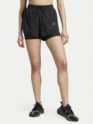 Adidas by Stella McCartney Szorty sportowe TruePurpose 2-in-1 IB6824 Czarny Regular Fit. Czarne spodenki sportowe damskie adidas by Stella McCartney, xs, z syntetyku, na fitness i siłownię. Za 339.99 zł.