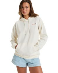 Bluza z kapturem dla Kobiety SATURDAZE. Białe bluzy z kapturem damskie Roxy, s, z bawełny. Za 189.99 zł.