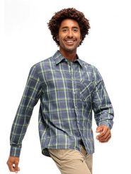 Maier Sports Koszula funkcyjna "Claas" w kolorze niebiesko-żółtym rozmiar: 66. Niebieskie koszule męskie Maier Sports, bez wzorów, z materiału, bez kołnierzyka, bez ramiączek. Za 91.77 zł.