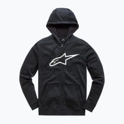 Bluza męska Alpinestars Ageless II Zip Hoodie. Czarne bluzy z kapturem męskie ALPINESTARS, l, z bawełny. Za 449.99 zł.