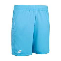 Spodenki tenisowe męskie Babolat Play Short. Niebieskie szorty męskie BABOLAT, bez wzorów, sportowe. Za 169.99 zł.