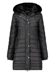 Canadian Peak Płaszcz pikowany w kolorze czarnym rozmiar: M. Czarne płaszcze damskie Canadian Peak, m, bez wzorów. Za 361.99 zł.