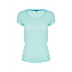 T-Shirt koszulka damska sportowa Arena Tech. Niebieskie topy sportowe damskie Arena, bez wzorów, bez ramiączek. Za 76.99 zł.