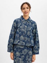 Msch Copenhagen kurtka dżinsowa Kobiety Bawełna niebieski, M. Niebieskie kurtki damskie MSCH Copenhagen, na jesień, m, bez wzorów, z bawełny, bez kaptura. Za 399.95 zł.