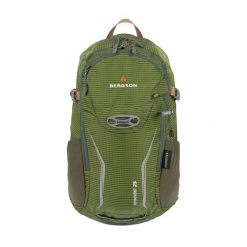 Plecak turystyczny BERGSON ADRENDAL 25 L. Zielone plecaki damskie Bergson, bez wzorów, z materiału, sportowe. Za 254.00 zł.