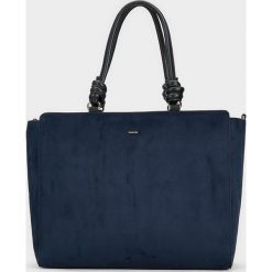 Parfois - Torebka. Niebieskie torebki klasyczne damskie Parfois, bez wzorów, z materiału, duże, bez dodatków. Za 149.90 zł.