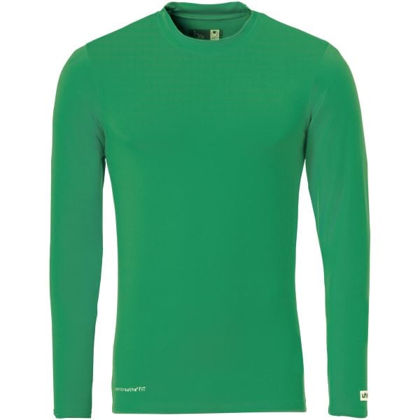Podkoszulek z długim rękawem Uhlsport Distinction Colors GT. Zielone bielizna termoaktywna męska UHLSPORT, xl, bez wzorów, z elastanu. Za 166.50 zł.