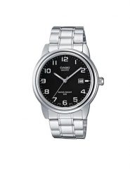 Casio Zegarek MTP-1221A-1AVEG Srebrny. Szare, cyfrowe zegarki męskie Casio, srebrne. Za 249.99 zł.