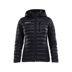 Kurtka damska Craft isolate. Czarne kurtki damskie Craft, bez wzorów, bez kaptura. Za 425.50 zł.