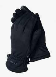 Rękawiczki wiatroszczelne Trekmates Rigg Gloves. Czarne rękawiczki damskie TREKMATES, bez wzorów, z gore-texu. Za 152.79 zł.