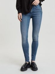 G-Star Dżinsy - Skinny fit - w kolorze niebieskim rozmiar: W31/L34. Niebieskie jeansy damskie G-Star. Za 234.94 zł.