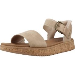 Sandały SKECHERS BOBS SUN VIBE BE CORKY Beżowy. Brązowe obuwie trekkingowe damskie Skechers, bez wzorów, z syntetyku, bez obcasa. Za 263.99 zł.