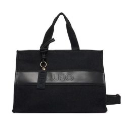 Torebka Liu Jo. Czarne torebki klasyczne damskie Liu Jo, bez wzorów, bez dodatków. Za 499.99 zł.