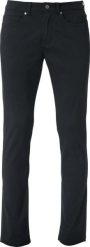Clique Spodnie 5-Pocket Stretch męskie - Twill, czarne – black. Czarne spodnie materiałowe męskie CLIQUE, bez wzorów, z bawełny, klasyczne. Za 262.20 zł.