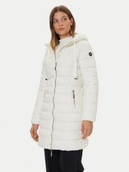 Gaudi Płaszcz zimowy 521BD35001 Écru Regular Fit. Płaszcze damskie GAUDI, na zimę, bez wzorów, z syntetyku. Za 469.99 zł.
