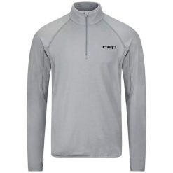 Bluza treningowa z długim rękawem CEP Compression Core Thermal. Szare bluzy bez kaptura męskie CEP, s, z materiału. Za 326.00 zł.