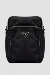 GUESS Czarna męska saszetka Roma. Czarne saszetki męskie Guess. W wyprzedaży za 286.99 zł.