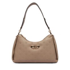 Torebka Guess. Brązowe torebki klasyczne damskie Guess, z aplikacjami, bez dodatków. Za 659.99 zł.