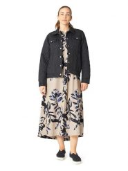 Ilse Jacobsen Kurtka pikowana w kolorze czarnym rozmiar: 38. Czarne kurtki damskie Ilse Jacobsen, bez wzorów, bez kaptura. Za 196.24 zł.