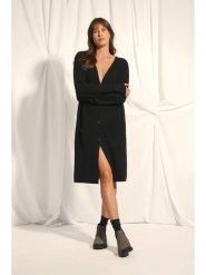 Just Cashmere Kaszmirowy kardigan "Dache" w kolorze czarnym rozmiar: XL. Czarne kardigany damskie Just Cashmere, xl, bez wzorów, z kaszmiru. Za 928.45 zł.