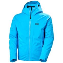 Kurtka narciarska Helly Hansen Courchevel. Niebieskie kurtki narciarskie i snowboardowe damskie Helly Hansen, m, bez wzorów, bez kaptura, narciarskie. W wyprzedaży za 1,542.00 zł.