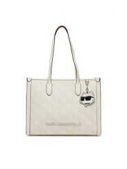 KARL LAGERFELD Torebka A2W30190 Biały. Białe torebki klasyczne damskie Karl Lagerfeld, bez wzorów, ze skóry, bez dodatków. Za 699.99 zł.