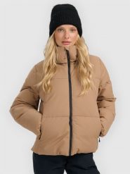 4F Kurtka narciarska membrana 5000 damska - brązowa XS. Brązowe kurtki damskie 4f, na zimę, xs, bez wzorów, bez kaptura. Za 499.99 zł.