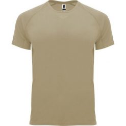 Męska Koszulka Sportowa Z Krótkim Rękawem Bahrain. Czerwone t-shirty sportowe męskie ROLY, m, bez ramiączek, trekkingowe. Za 43.99 zł.