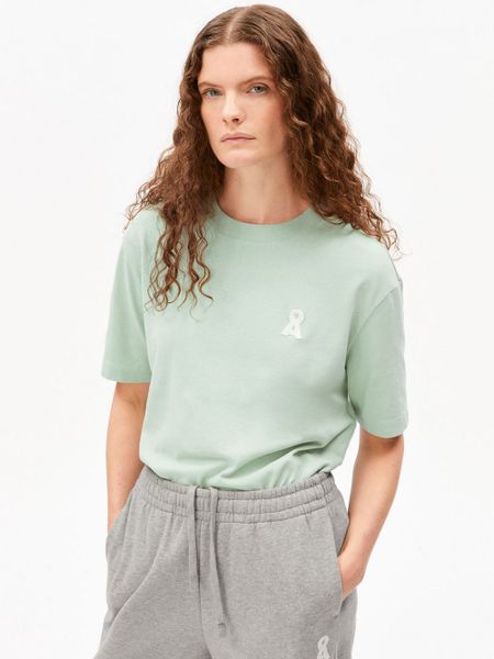 ARMEDANGELS Koszulka - Iconic A Tarjaa Kobiety Bawełna zielony, S. Zielone t-shirty damskie ARMEDANGELS, s, bez wzorów, z bawełny, bez kołnierzyka. Za 179.95 zł.