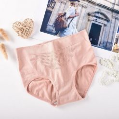 Figi modelujące sylwetkę z przewiewnego materiału Neculita. Szare figi damskie Intica, s, bez wzorów. Za 39.00 zł.