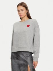 Vero Moda Bluza Maly 10329164 Szary Oversize. Szare bluzy bez kaptura damskie Vero Moda, xs, z bawełny. Za 69.99 zł.