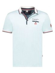 Canadian Peak Koszulka polo "Kblendeak" w kolorze błękitnym rozmiar: M. Niebieskie koszulki polo męskie Canadian Peak, m, bez wzorów, z bawełny, bez ramiączek. Za 105.38 zł.