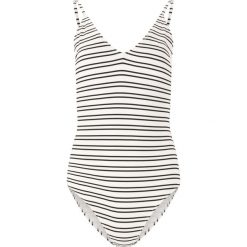 Damski kostium kąpielowy 1-częściowy Athlecia Barvina. Białe stroje jednoczęściowe damskie Athlecia, bez wzorów. Za 194.00 zł.