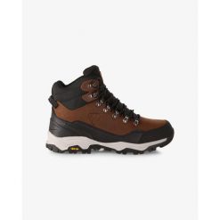 Unisex wysokie buty outdoorowe Kilpi TRACKER HIGH WP-U. Brązowe buty trekkingowe męskie Kilpi, z nylonu, bez zapięcia, trekkingowe. Za 422.05 zł.
