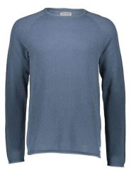 Jack & Jones Sweter "Hill" w kolorze błękitnym rozmiar: L. Niebieskie swetry męskie Jack & Jones, l, bez wzorów, bez kołnierzyka. Za 86.99 zł.