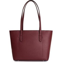 Torebka DKNY - Noho Ew Tote Pebble R92AHC35 8Fd Bld Red/Fatigue. Czerwone torebki klasyczne damskie DKNY, bez wzorów, ze skóry, bez dodatków. W wyprzedaży za 639.00 zł.