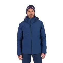 Kurtka narciarska Rossignol Cieloalto. Niebieskie kurtki męskie Rossignol, na zimę, m, bez wzorów, sportowe, bez kaptura. Za 2,317.00 zł.