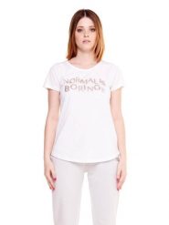 Koszulka na co dzień na siłownię. Białe t-shirty damskie LEONE 1947 APPAREL, s, bez wzorów, bez kołnierzyka. Za 84.16 zł.