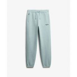 Spodnie damskie Superdry Essential. Niebieskie spodnie sportowe damskie Superdry. Za 288.40 zł.