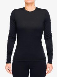 Bluza termoaktywna damska Super.natural Arctic230 Ls. Czarne bluzy bez kaptura damskie Super.natural, l, z materiału. Za 359.99 zł.
