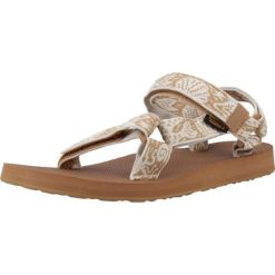 Sandały TEVA W ORIGINAL UNIVERSAL Jasnobrązowy. Brązowe sandały damskie Teva, bez wzorów, z tkaniny, bez obcasa. Za 253.99 zł.