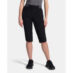 Damskie spodnie outdoorowe 3/4 Kilpi MEEDIN-W. Czarne spodnie materiałowe damskie Kilpi, bez wzorów, z nylonu. Za 215.49 zł.