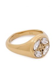 Guess Pierścionek JUBR06 400JW Złoty. Żółte pierścionki damskie Guess, ze stali. Za 249.99 zł.
