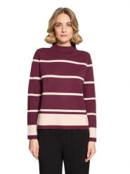 Betty Barclay Sweter w kolorze bordowym rozmiar: 36. Czerwone swetry klasyczne damskie Betty Barclay, bez kołnierzyka. Za 219.95 zł.
